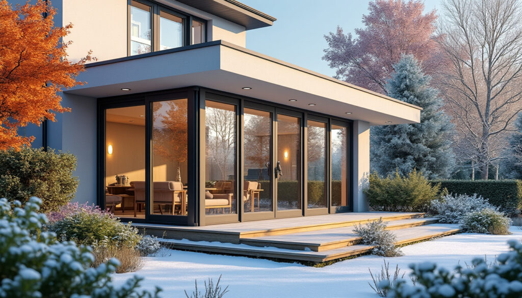 découvrez tout sur la véranda 4 saisons : isolation thermique, confort toute l'année et respect des réglementations en vigueur pour votre extension de maison.