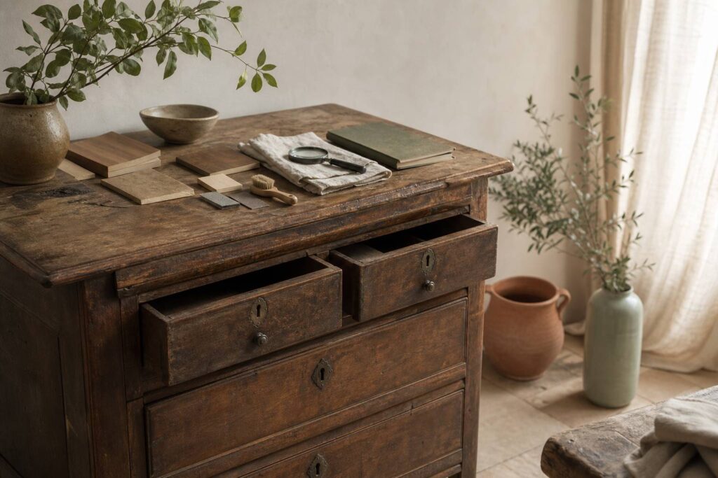 Astuces incontournables pour transformer un meuble ancien et lui donner une seconde vie, Diagnostiquer un