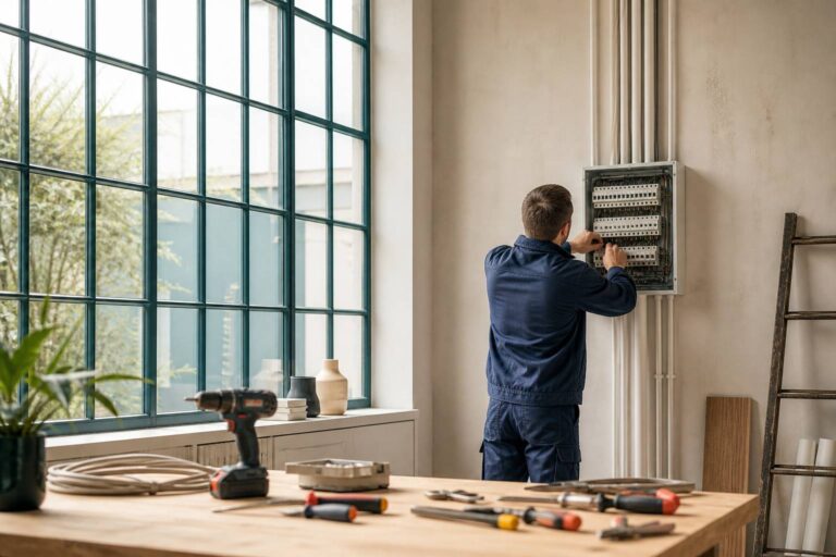 Les artisans du courant : électriciens et entreprises d&rsquo;électricité en action