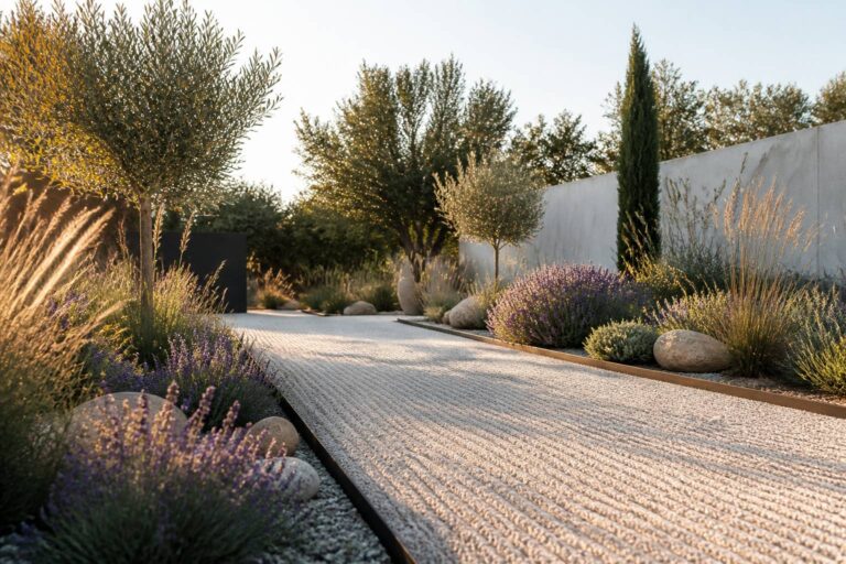 Inspirations pour aménager un jardin en gravier esthétique et facile à entretenir