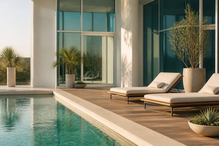 Inspiration et conseils pour une décoration de piscine résolument moderne