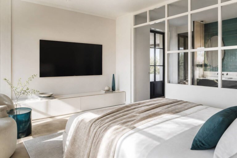 Idées ingénieuses pour intégrer une télévision dans votre chambre