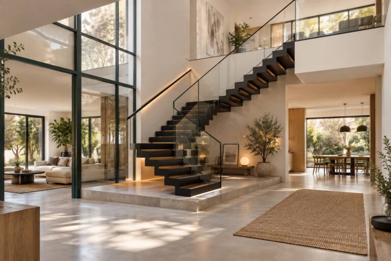 Inspirez-vous : 10 idées originales pour sublimer vos escaliers noirs