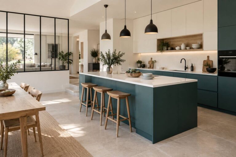 Inspirez-vous avec ces idées créatives pour une cuisine bicolore élégante et moderne