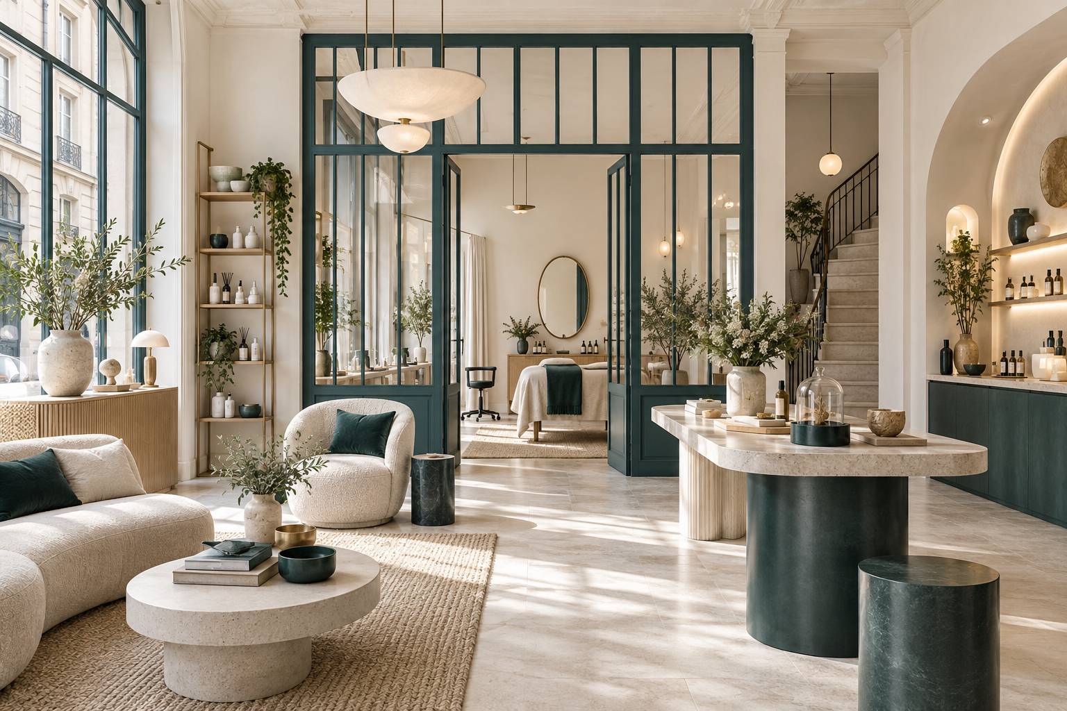 Illustration éditoriale du sujet : La Maison Sarah Lavoine s’associe à David Lucas pour ouvrir un concept store unique à Bordeaux