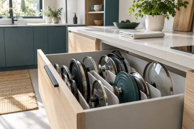 Astuces ingénieuses pour organiser efficacement les couvercles en cuisine